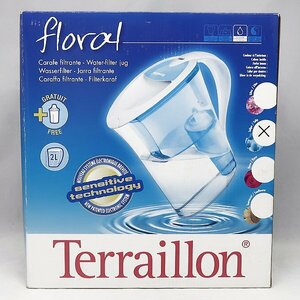 DKG★ 未使用 Terraillon テライヨン ポット型浄水器 floral フローラル floral ポット浄水器 未使用品