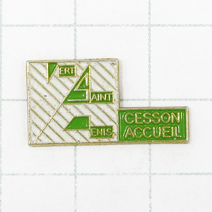 DKG★PINS ピンズ フランス ピンバッチ ピンバッジ ピンバッヂ P387　CESSON ACCUEIL　ERT AINT ENIS