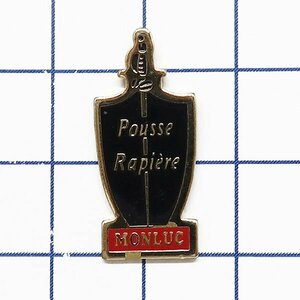 DKG★ PINS ピンズ ピンバッチ ピンバッジ ピンバッヂ P2506　Pousse Rapiere　MONLUC　プース ラピエール モンリュック