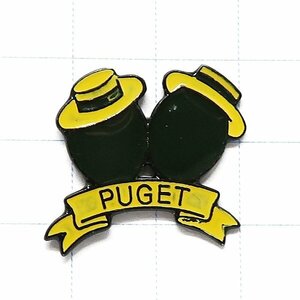 DKG★ PINS ピンズ ピンバッチ ピンバッジ ピンバッヂ P2114　PUGET　オリーブオイル　二人　帽子　オリーブ　オイル