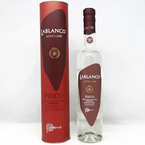 DKG* PISCO LABLANCO ACHOLADO Cosecha 2013 Pisco la swing achola-do500mlkose tea 2013 year la swing akolado tube box attaching 