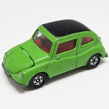 DKG★送料無料 T13★ TOMICA トミカ SUBARU 360 No.21　スバル 360 てんとう虫 グリーン 緑 ブラック 黒 TOMY トミー ミニカー トミカ 21_画像1