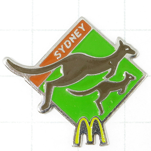 DKG★PINS ピンズ ピンバッチ ピンバッジ P433　SYDNEY McDonald's シドニー マクドナルド オーストラリア マクド マック ベルトラン