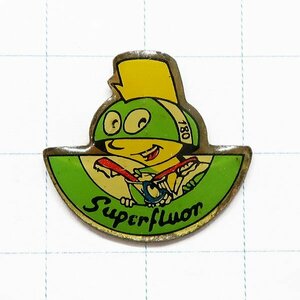 DKG★ PINS ピンズ ピンバッチ ピンバッジ ピンバッヂ P2174　Super fluor スーパーフッ素 キャラクター