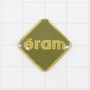 ★DKG★ PINS ピンズ フランス 雑貨 ピンバッチ ピンバッジ ピンバッヂ フランスピンズ P237　eram　エラム　ロゴ 靴　キズあり