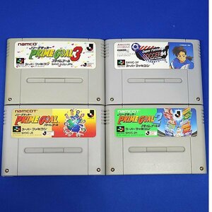 DKG★送料無料 BSF6★ スーパーファミコン ソフト サッカーゲーム 4本 プライムゴール 他　SFC スーファミ カセット サッカー ゲームソフト