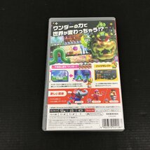 Nintendo Switch ソフト スーパーマリオブラザーズ ワンダー ユーズド②_画像2