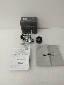 SHIMANO 13 NASCI 2500 シマノ13ナスキー 2500 シングルハンドル (箱・説明書付き) ユーズド