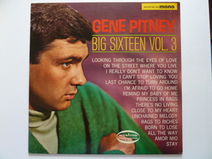 ◎★VOCAL■ジーン・ピットニー / GENE PITNEY ■BIG SIXTEEN VOLUME 3