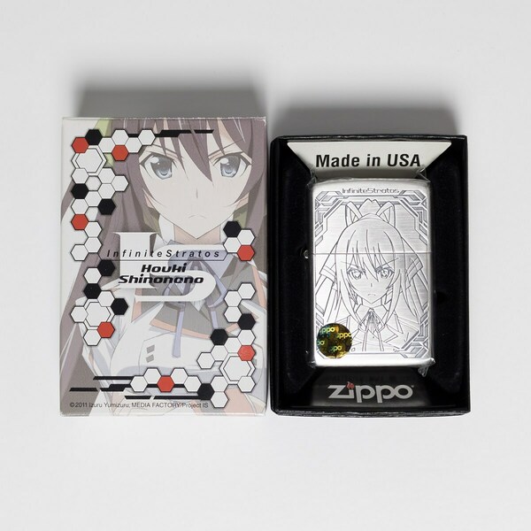 変色あり エンスカイ IS 〈インフィニット・ストラトス〉篠ノ之箒 ZIPPO ジッポー