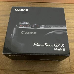 Canon PowerShot G7 X Mark II （ブラック）キャノン　G7X markii パワーショット