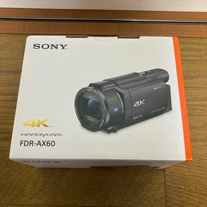 Sony Handycam FDR-AX60B ソニー 店頭展示品　ビデオカメラ