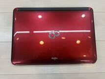 ジャンク　富士通　FMV FMVA553BRG LIFEBOOK AH550/3B HDDなし 　外装美品_画像2