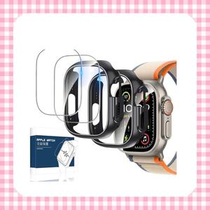 Apple Watch Ultra 49mm 專用 ケース+ ガラスフィルム