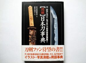 ◆【図解】日本刀事典　刀・拵から刀工・名刀まで刀剣用語徹底網羅!!　　歴史群像編集部=篇/銀座長州屋=協力　　学研