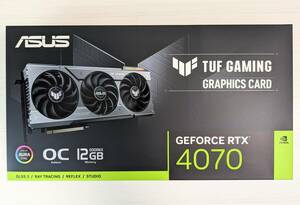 ☆ 【新品未開封】 ASUS TUF Gaming GeForce RTX 4070 12GB GDDR6X OC Edition ☆
