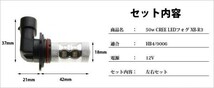 インスパイア/ウィッシュ/フォグLED/HB4/送料無料50w/CREE_画像3