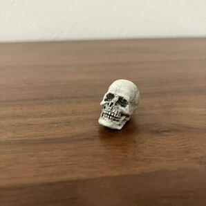 骸骨 しゃれこうべ 頭蓋骨 フィギュア インテリア ハロウィンの画像5