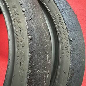 PIRELLI ピレリ ディアブロ スーパーバイク diablo スリック タイヤ 200/65R17 125/70R17 前後セット su0404の画像4