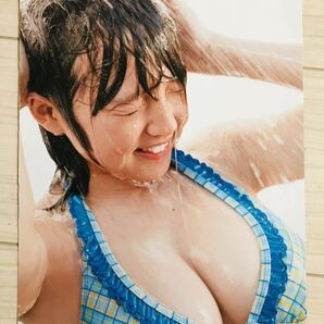 篠崎愛 15歳 女子高生 厚手ラミネート加工 写真集 切り抜き ロリ巨乳 JKグラビア A4 8ページ BA6406の画像4