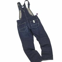 【新品 未使用】 Lee リー LL1154 TAPERD OVERALL テーパード デニム オーバーオール サロペット パンツ Sz.M　レディース　K4T00376_3#O_画像5