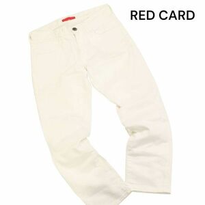 RED CARD レッドカード 41504 アニバーサリー ストレッチ♪ デニム パンツ ジーンズ Sz.24(27)　レディース 白 日本製　K4B00247_3#R