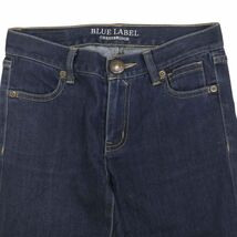 BLUE LABEL CRESTBRIDGE ブルーレーベル クレストブリッジ ストレッチ♪ スキニー デニム パンツ ジーンズ Sz.36 レディース　K4B00321_4#R_画像2