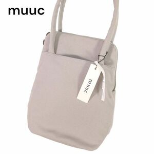 [ новый товар не использовался ] muuc Mooku через год брезент маленький размер рука сумка на плечо Sz.F женский K4G00050_4#U