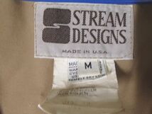 80s 米国製 ストリームデザインズ フィッシングベスト Mサイズ STREAM DESIGNS fishing Vest フライ_画像8