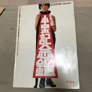 小泉記念鑑 ARENA37℃臨時増刊 小泉今日子 永久大切版・高級写真集 昭和61年 音楽専科社 プレミア