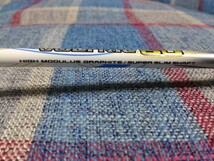 YONEX ヨネックス ボルトリック 60 VOLTRIC 80 4UG5 廃番 バドミントンラケット 攻撃型 SUPER SLIM SHAFT ヘッドヘビー 白メタリックブルー_画像10