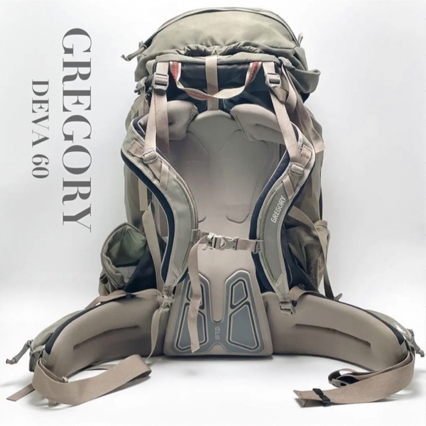 GREGORY グレゴリー バックパック ザック リュックサック DEVA ディバ 60 フォググレー トレッキング 登山 山登り アウトドア 大容量 