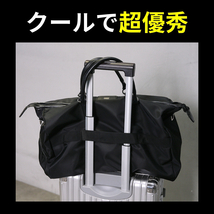 【最安値】　ポルシェ　ボストンバッグ　バッグ　ボストン　ビジネスバッグ　旅行バッグ　出張バッグ　ブラック　大容量　B5_画像5