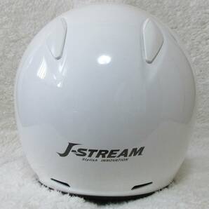 shoei ショウエイ オープンフェイスヘルメット ジェットヘルメット j-stream ホワイト Mサイズの画像4