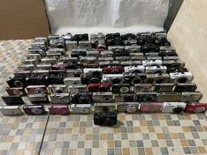 デジタルカメラ　100台　まとめ　SONY Canon OLYMPUS CASIO Nikon FUJIFILM Panasonic Finepix デジカメ　コンパクトデジタルカメラ 