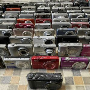 デジタルカメラ 100台 まとめ SONY Canon OLYMPUS CASIO Nikon FUJIFILM Panasonic Finepix デジカメ コンパクトデジタルカメラ の画像4