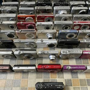 デジタルカメラ 100台 まとめ SONY Canon OLYMPUS CASIO Nikon FUJIFILM Panasonic Finepix デジカメ コンパクトデジタルカメラ の画像5