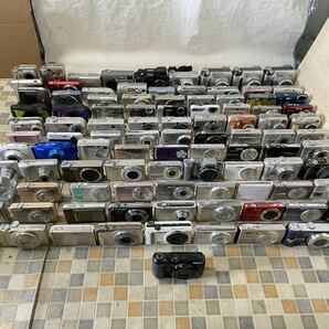 デジタルカメラ 100台 まとめ SONY Canon OLYMPUS CASIO Nikon FUJIFILM Panasonic Finepix デジカメ コンパクトデジタルカメラ の画像1