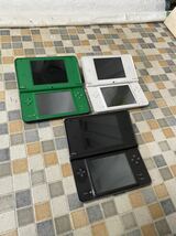 Nintendo DSi LL ゲー厶機 任天堂 ニンテンドー DSI LL 3台　まとめ_画像3