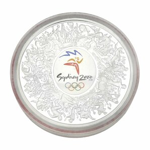 オーストラリア 2000年 30ドル 純銀 銀貨1kg シドニーオリンピック記念(K-SM1572)の画像2