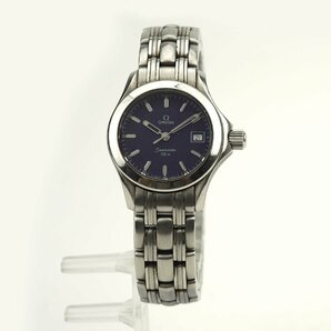 1円スタート【中古/稼働品】OMEGA (オメガ) 2587.80 シーマスター 120m ジャックマイヨール2001 クオーツ レディース ブルー 限定(K-V1912)の画像2