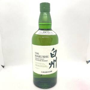 【未開栓】SUNTORY サントリー HAKUSHU 白州 シングルモルト 700ml アルコール分43％ SINCE 1973 YEAR