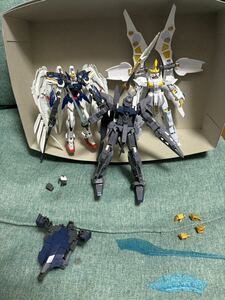 ガンプラ HG RG 組み立て済 パーツ取り等 欠品有 破損有 画像内全て ウイングガンダムEW 色々