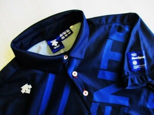 DESCENTE GOLF デサント・ゴルフ　半袖シャツ　サイズＭ