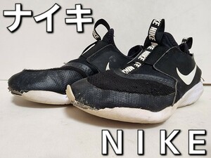 ★◆ナイキ◆NIKE◆フレックス ランナー ＰＳ ＧＳ◆Flex Runner PS GS◆AT4662-001◆ブラック×ホワイト◆２３.０cm◆ＪＳ◆中古品◆★