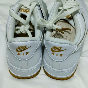 新品 26.5cm NIKE ナイキ エアフォースワン エアーフォースワン AIRFORCE1 07 Nike Air ホワイト 白 ローカットスニーカー DV0788-104の画像3