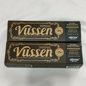  新品 2個セット VUSSEN 28 ビューセン 歯磨き粉 デンタルケア 80g ホワイトニング WHITENING 韓国 ホワイトニング歯磨き粉 美白 ミントの画像1