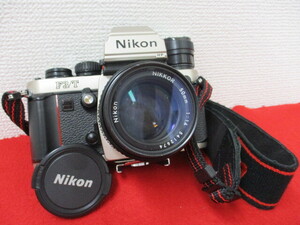 【755】動作OK★Nikon ニコン★F3/T 一眼レフフィルムカメラ （レンズ NIKKOR 1:1.4 f=50mm）