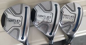 TIGHTLIES(タイトライズ)FW&UT3本セット Rシャフト HC付