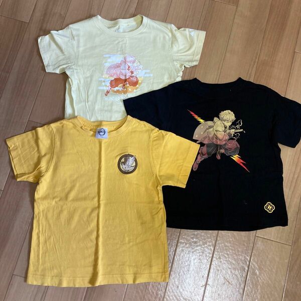 ユニクロ ジーユー 鬼滅の刃 善逸 Tシャツ 3枚 セット まとめ売り